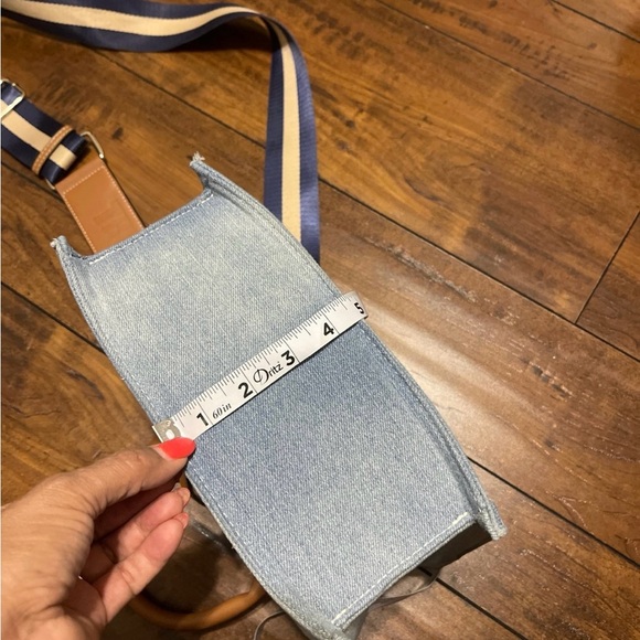 True Religion Blue and Brown women’s Crossbody - Picture 5 of 7